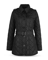 Tummel Box Quilt Trench Jacket