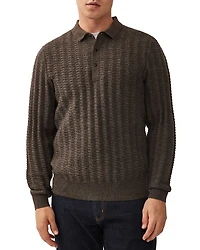 Walter Peak Ribbed Polo Sweater