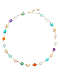 Marco Bicego 18K Yellow Gold Siviglia Multi Stone Collar Necklace, 16.5 - Exclusive