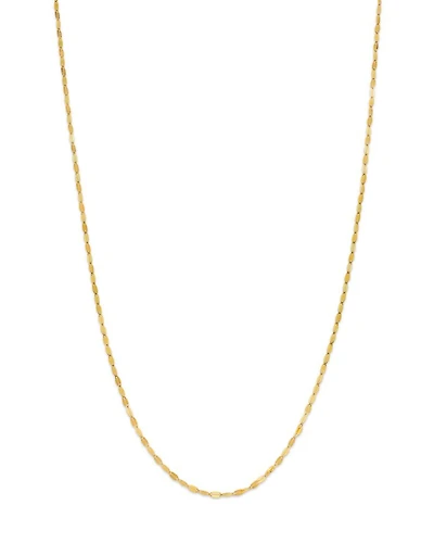 Moon & Meadow 14K Yellow Gold Shimmer Link Necklace
