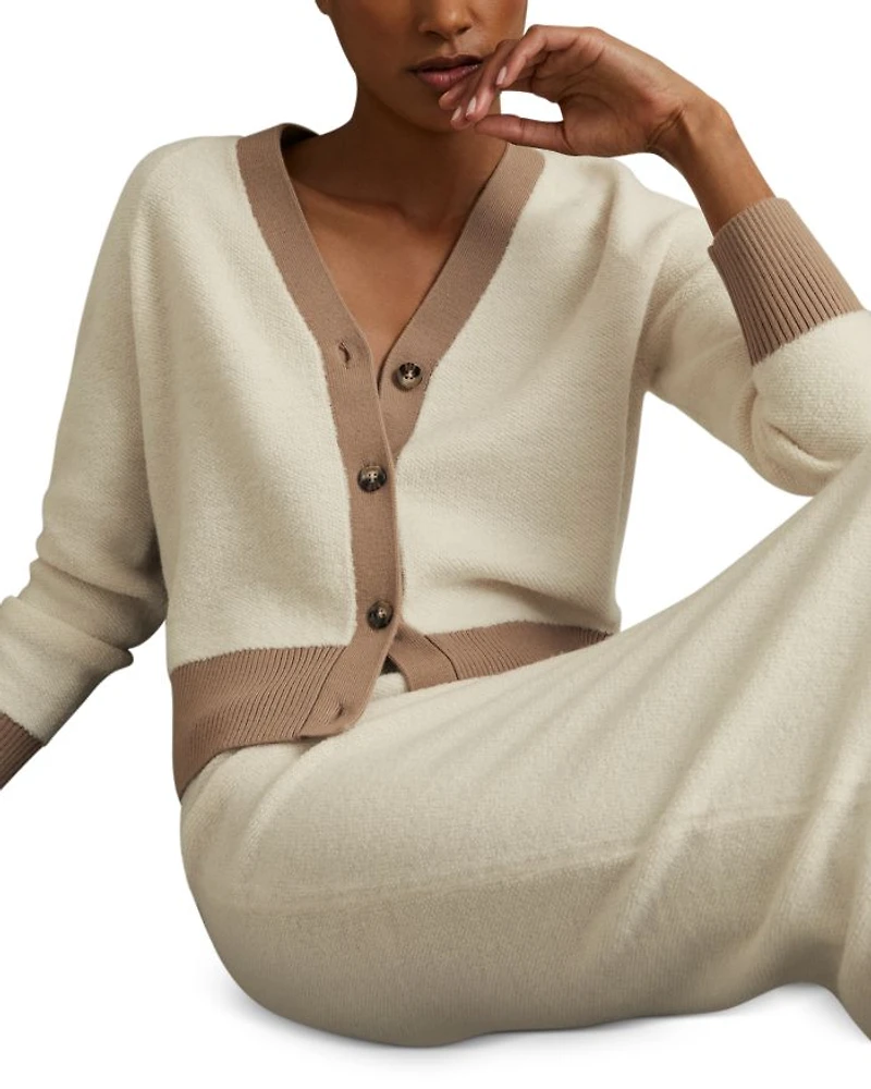 Brie Color Blocked Cardigan