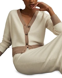 Brie Color Blocked Cardigan