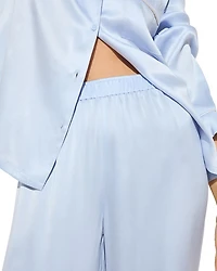 Inez Washable Silk Long Pajama Set