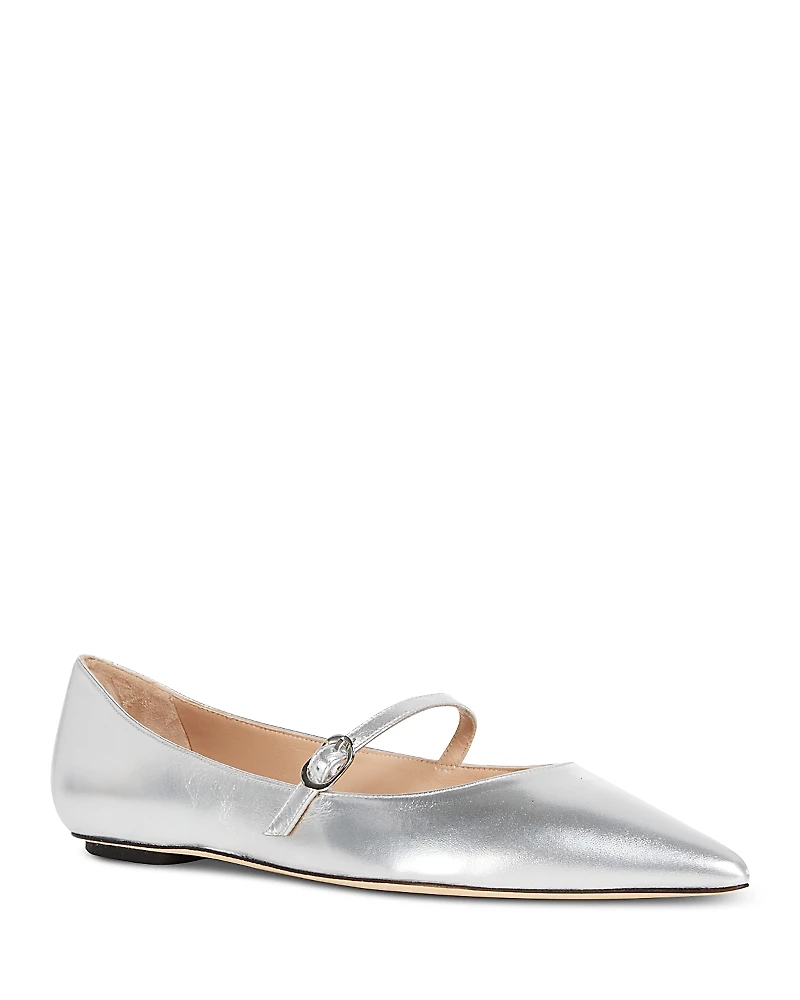 Stuart Weitzman Women's Emilia Mary Jane Flats