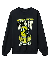 Junk Food Clothing Unisex Nfl Green Bay Packers Helmet Flea Market Crew