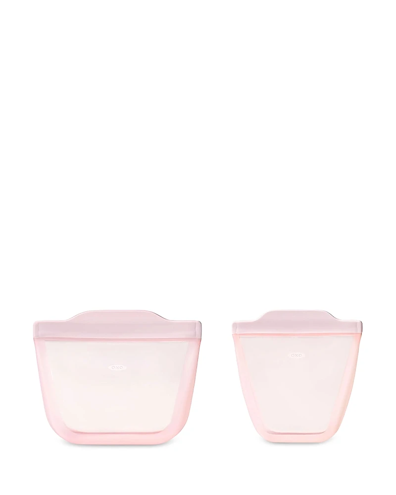 Oxo Tot 2 Piece Silicone Cup & Snack Bag Set