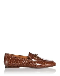 Women's Kate Croc Print Loafers - Exclusive