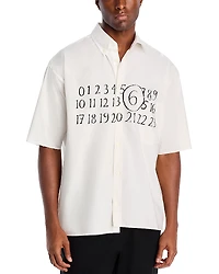 MM6 Maison Margiela Striped Logo Shirt