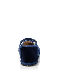 Women's Mary Jane Velvet Ballet Flats