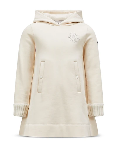 Moncler Girls' Hooded Dress - Little Kid