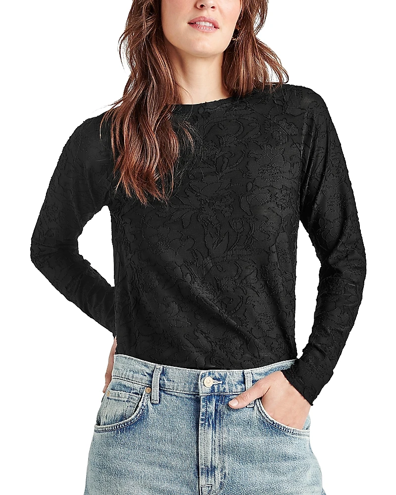 Splendid Cecelia Floral Long Sleeve Tee