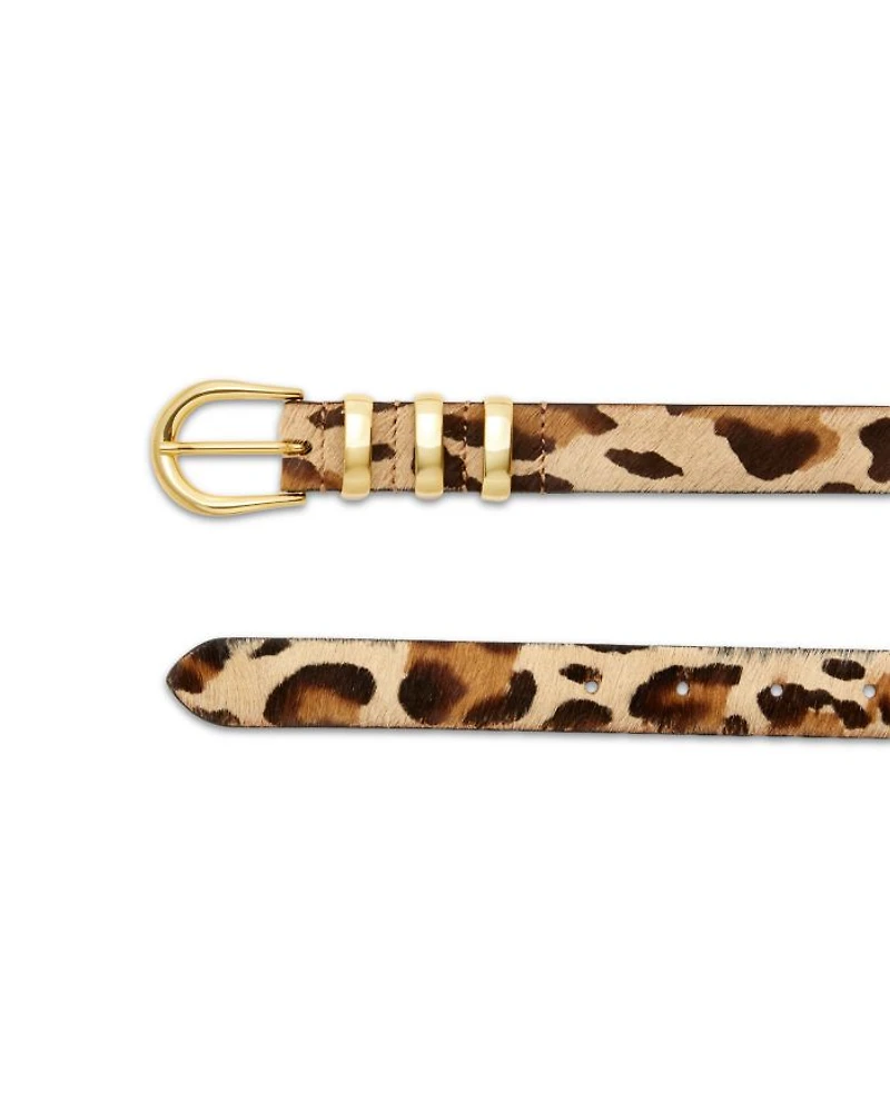 Women's Kad Calf Hair Belt