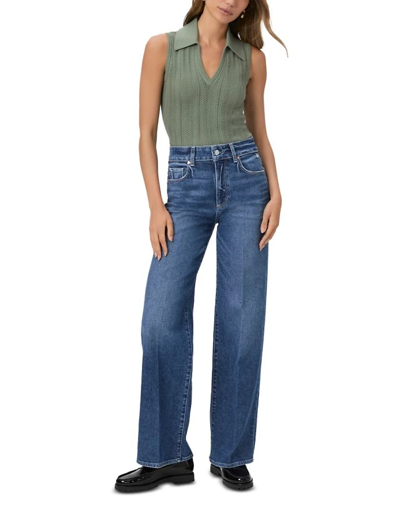 Sasha High Rise Straight Jeans Modernism