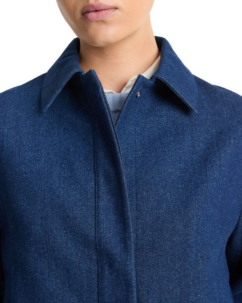 Polished Indigo Twill Jacket