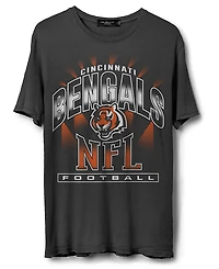 Junk Food Clothing Unisex Nfl Cincinnati Bengals Chrome Flea Market Tee