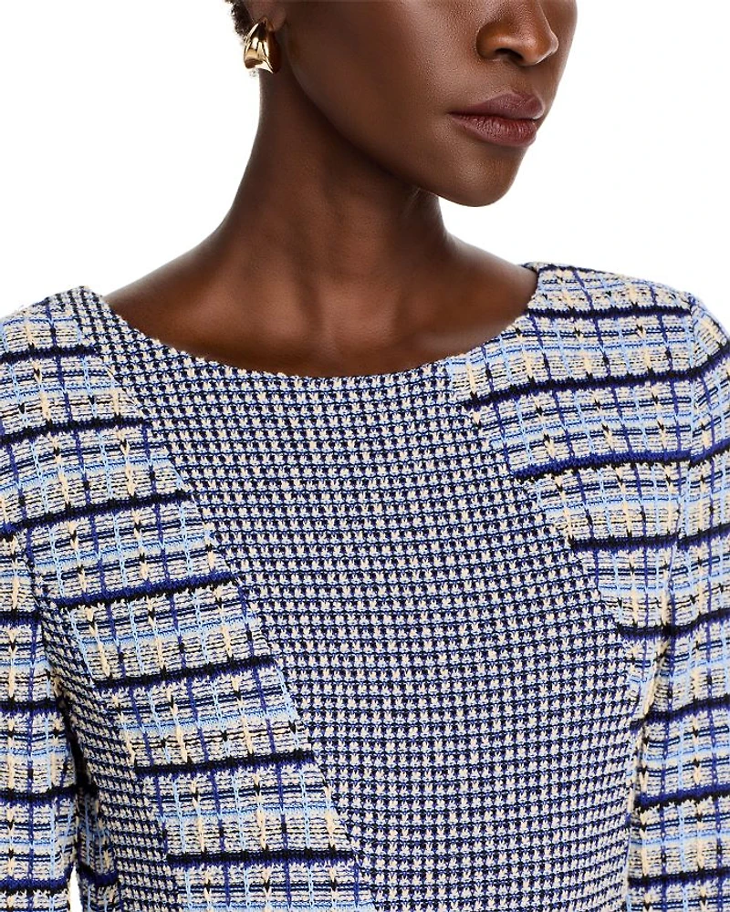 Tweed Knit Dress