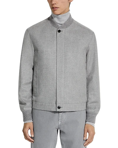 Zegna Oasi Cashmere Elements Bomber Jacket