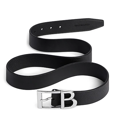 Balenciaga Men's Classic B Belt