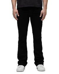 Walker Kick Flare Bootcut Jeans Raven Black