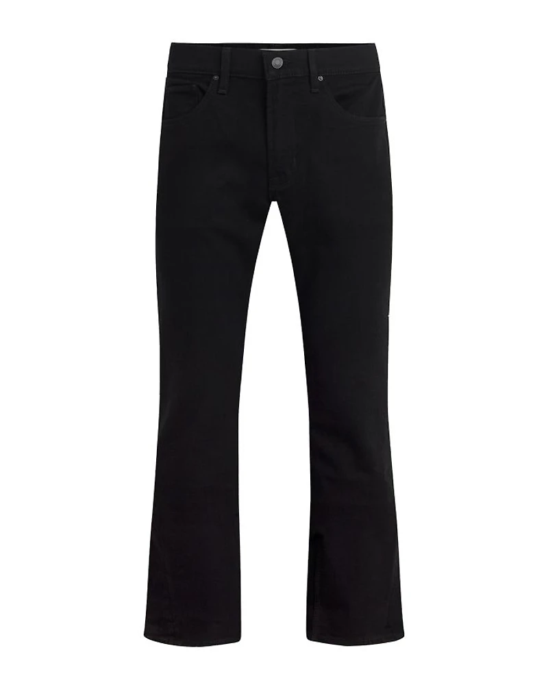 Walker Kick Flare Bootcut Jeans Raven Black