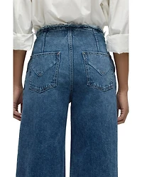 High Rise Wide Leg Jeans Mallorca