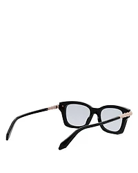 Serpenti Rectangular Eyeglasses, 50mm