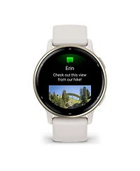 Vivoactive 5, Cream Gold Bezel w/Ivory Case & Band Watch / Fitness Tracker