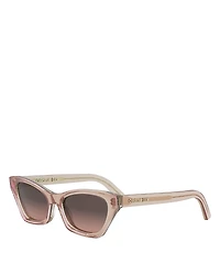 Dior DiorMidnight B1I Butterfly Sunglasses, 53mm