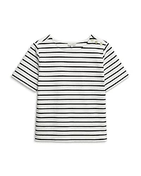Bethan Striped Crewneck Top