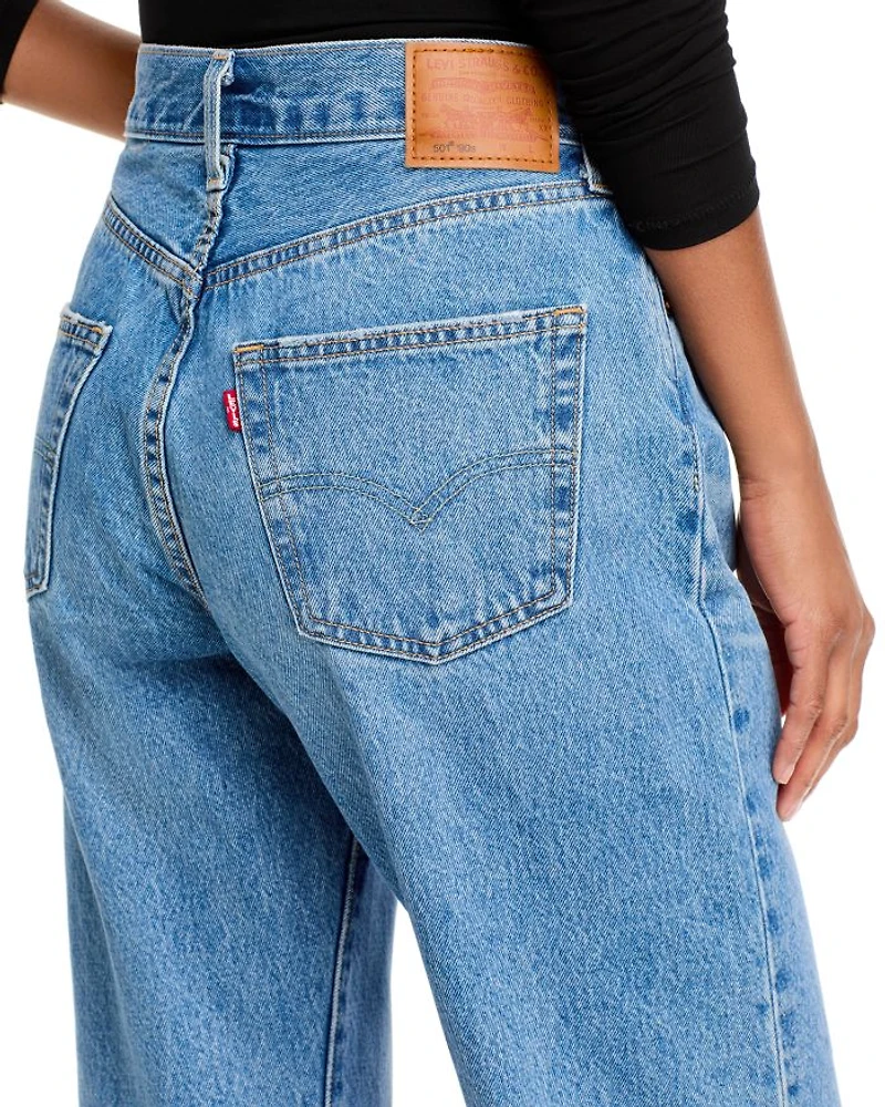 501 90s High Rise Straight Ankle Jeans Sweetest Taboo