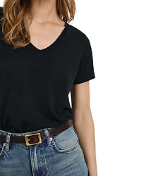 V Neck Short Sleeve Tee