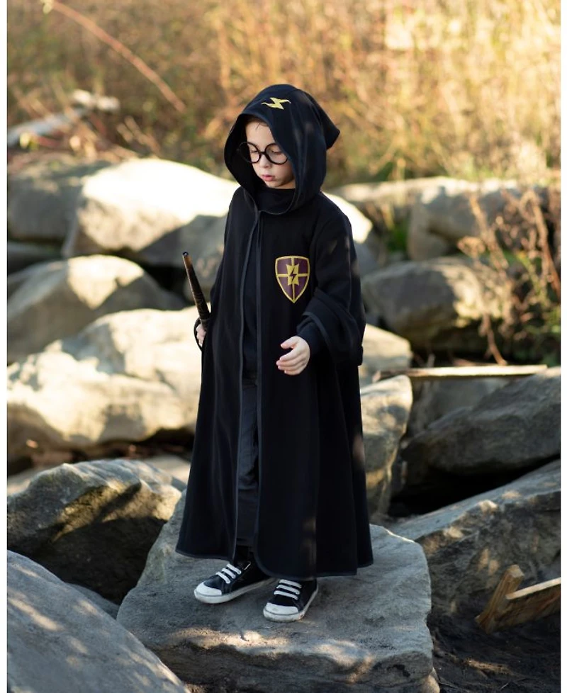 Wizard Cloak & Glasses - Ages 7-8 Years