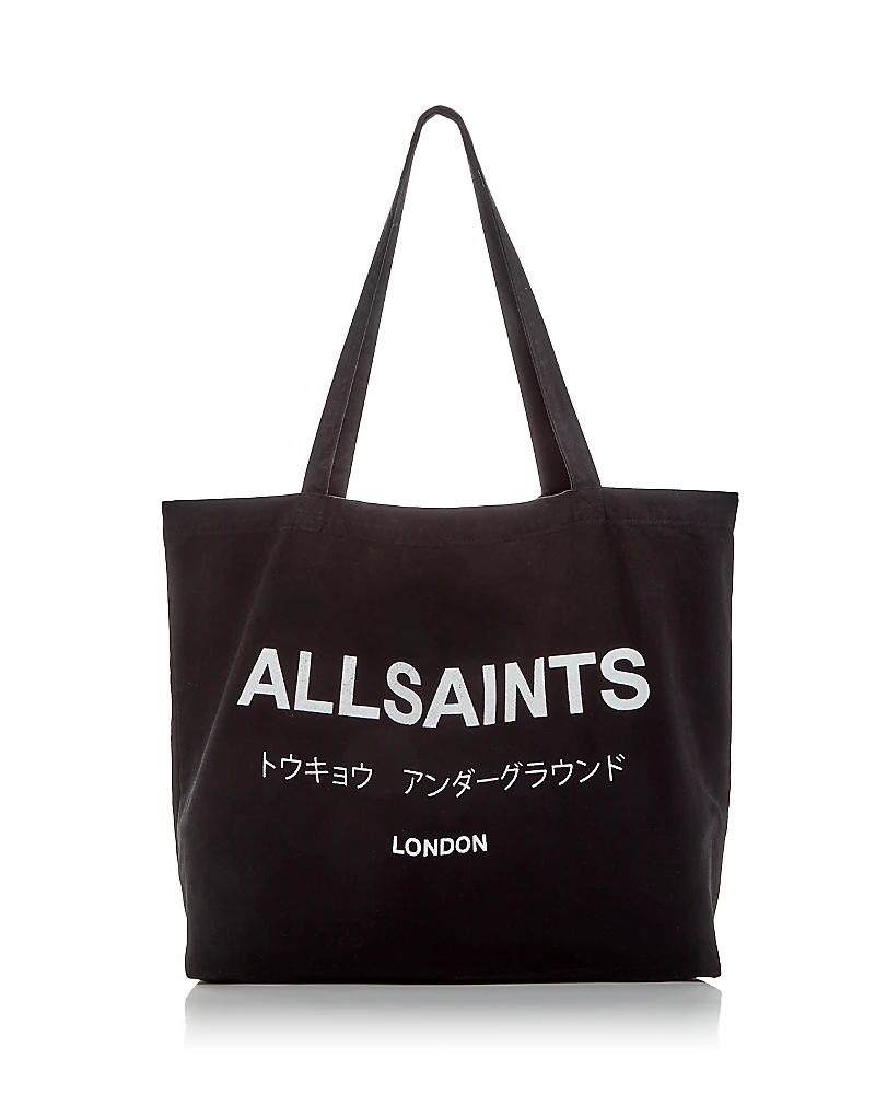 Allsaints Underground Logo Tote