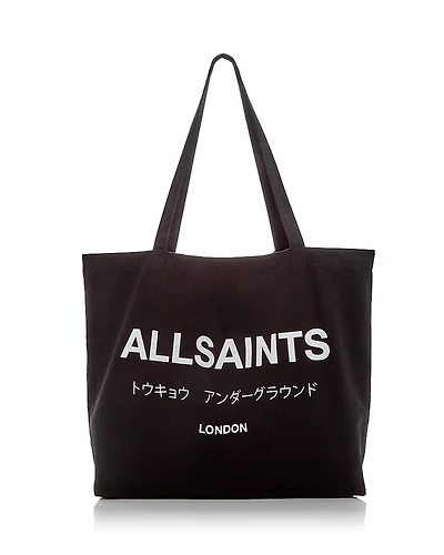 Allsaints Underground Logo Tote