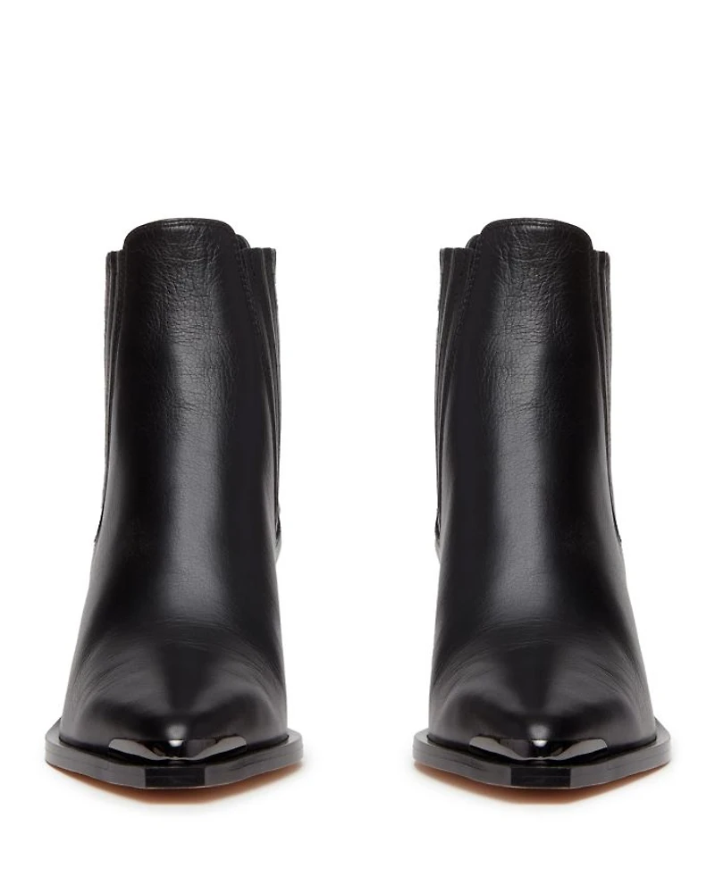 Women's Lyra Pointed Toe Stretch Block Heel Ankle Boots