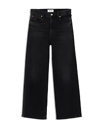 Ren High Rise Wide Leg Jeans Hush