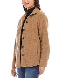 Brushed Shirt Jacket