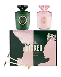 Limited Edition Wicked Pink Goes Good with Green Candle Duo Gift Set