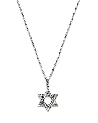 Bloomingdale's Diamond Star of David Pendant Necklace Earrings