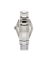 Oyster Perpetual Datejust Dark Grey Automatic Watch in Stainless Steel and White Gold 28mm