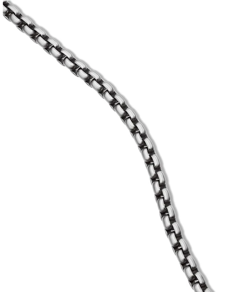 Box Chain Necklace with an Accent of 14K Gold, 1.7mm