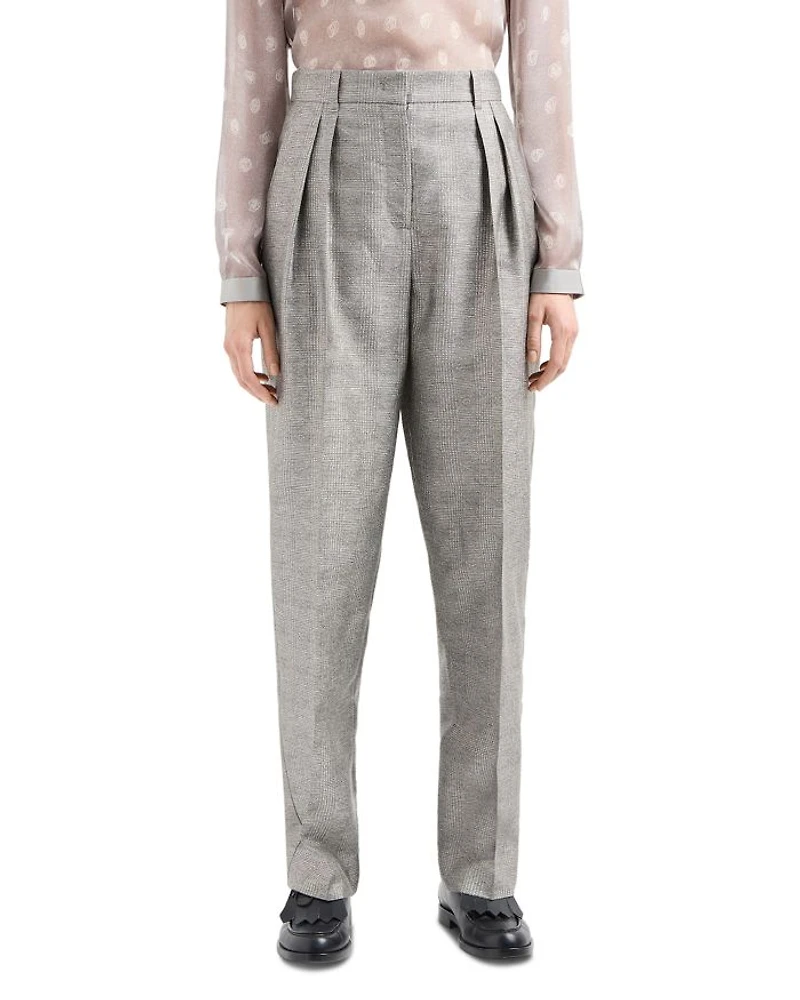 Pleated Waist Pants