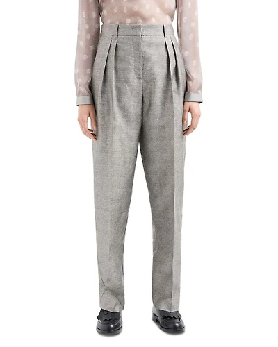 Pleated Waist Pants