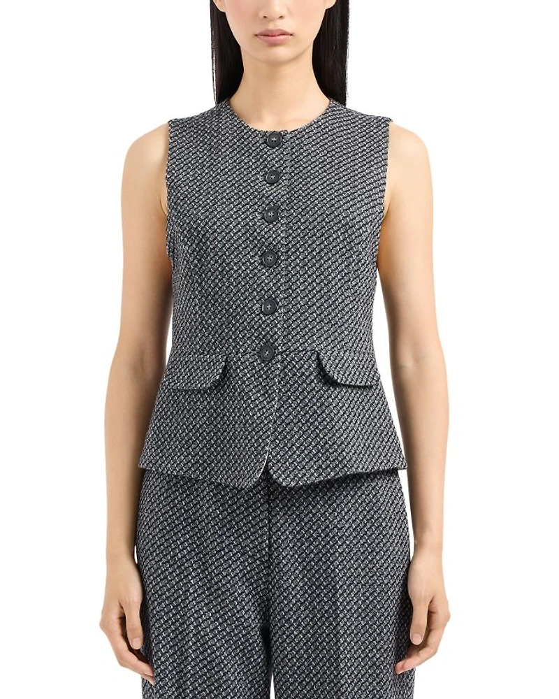 Patterned Vest