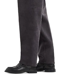 Cotton Blend Ribbed Velour Regular Fit Pants