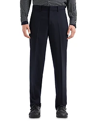 Emporio Armani Bonded Cotton Stretch Regular Fit Pants