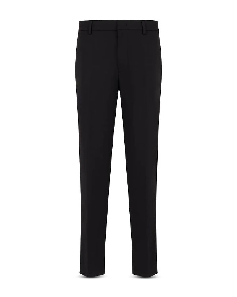 Technical Nylon Stretch Regular Fit Pants