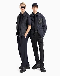 Cool Wool Regular Fit Pleated Cargo Pants