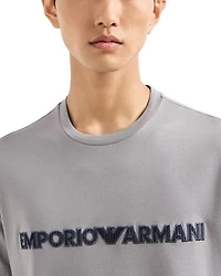 Light Jersey Tee with Embroidered Logo