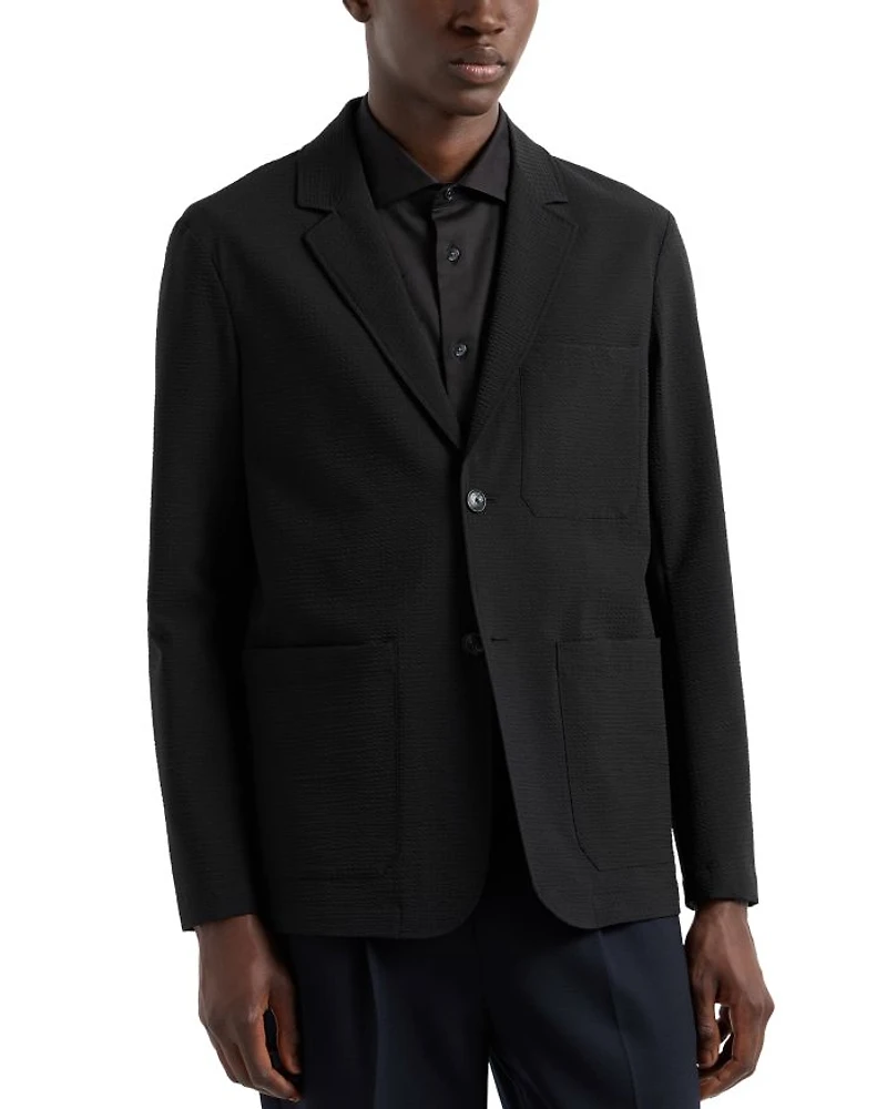 Technical Seersucker Blazer